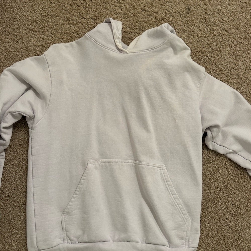 Talentless White Hoodie